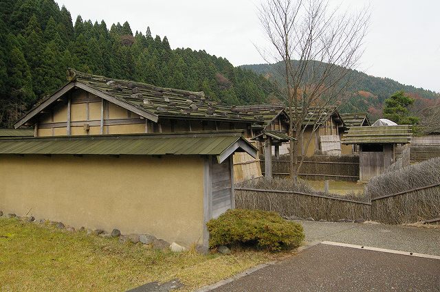 一乗谷復元した町並み